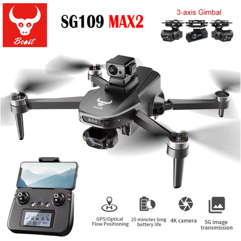 Jjrc Drone X12 - Drone avec caméra FPV 8K professionnel,