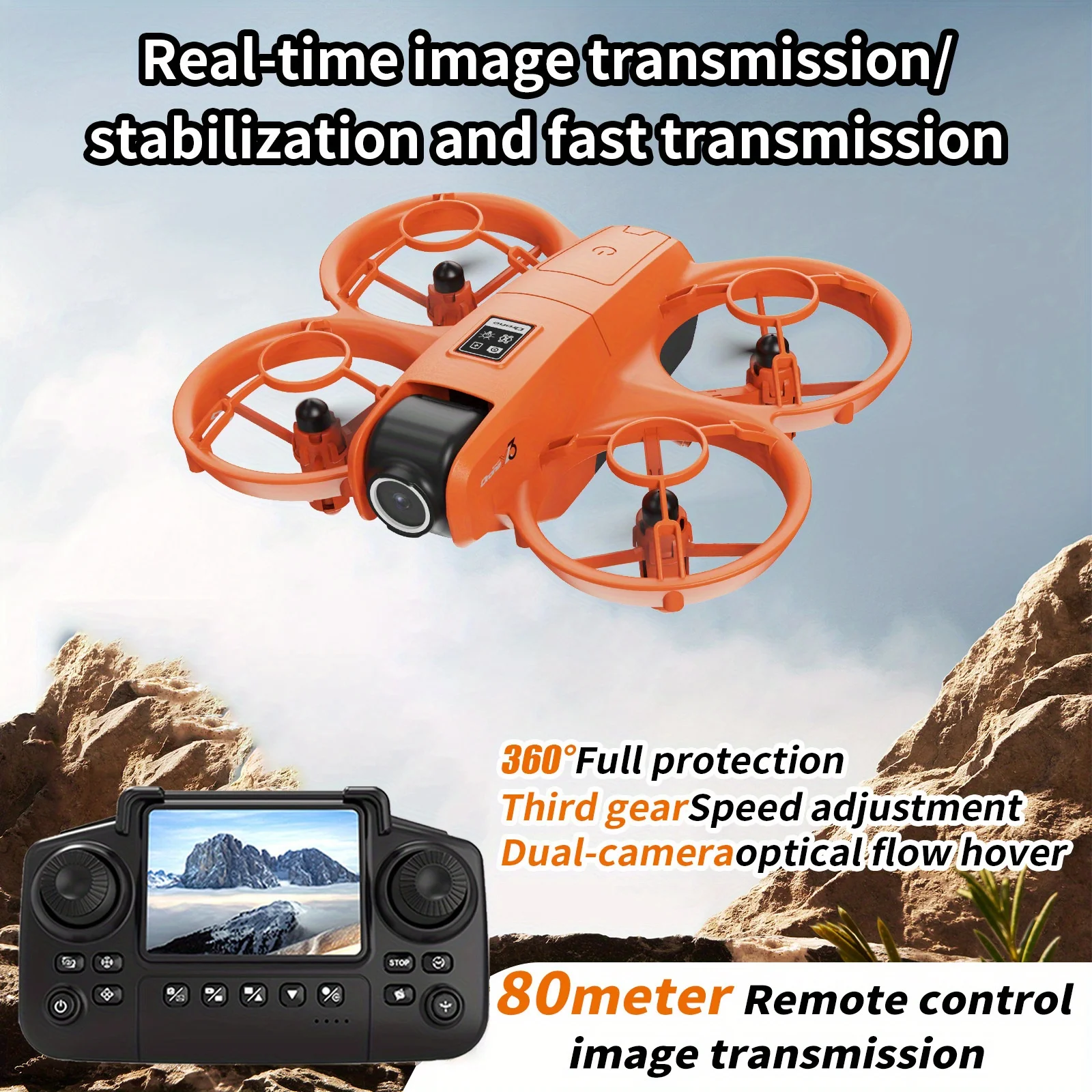 Drone Battery Case - Drone de voyage pliable YL3, caméras