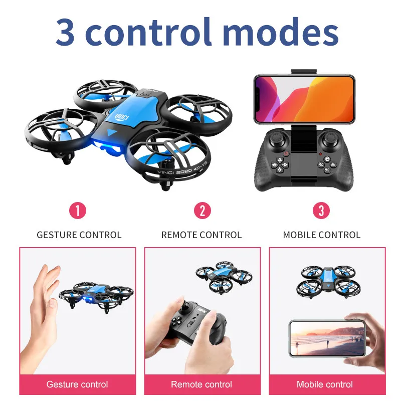 Nouveau mini drone V8 4K profe - Drone Battery Case avis et prix