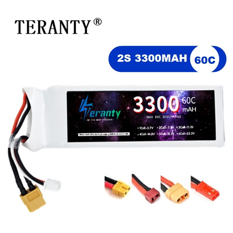 Batterie LiPo 2s 7.4V 3300mAh  - Drone Battery 3S avis et prix