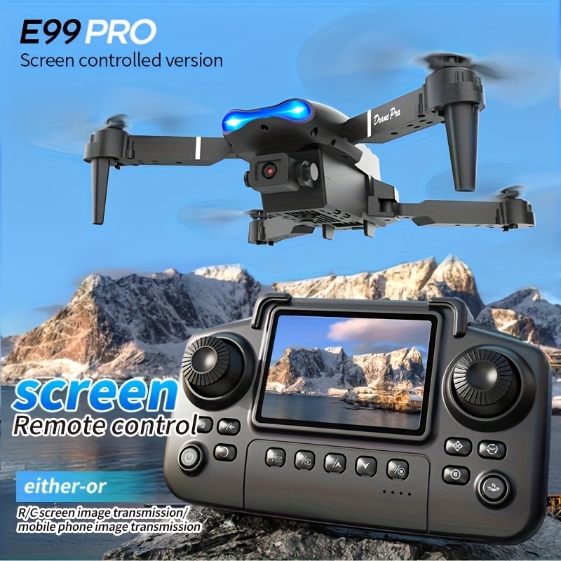 Drone pliable E99 PRO MAX amél - Drone Battery Case avis et prix