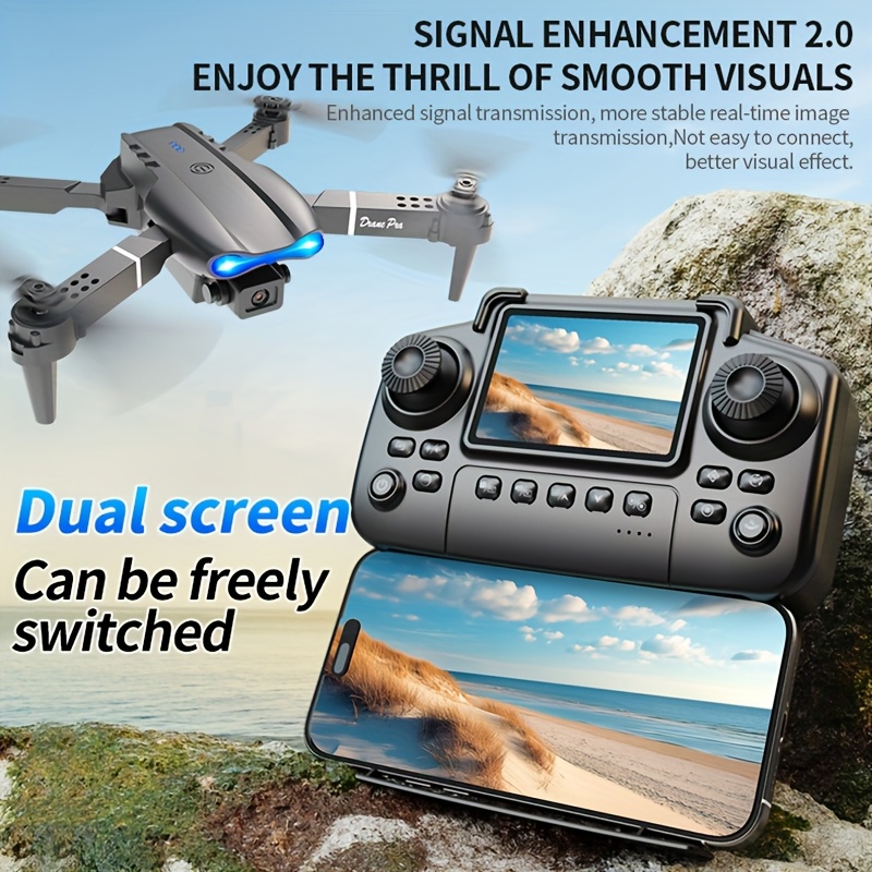 Drone pliable E99 PRO MAX amél - Drone Battery Case avis et prix