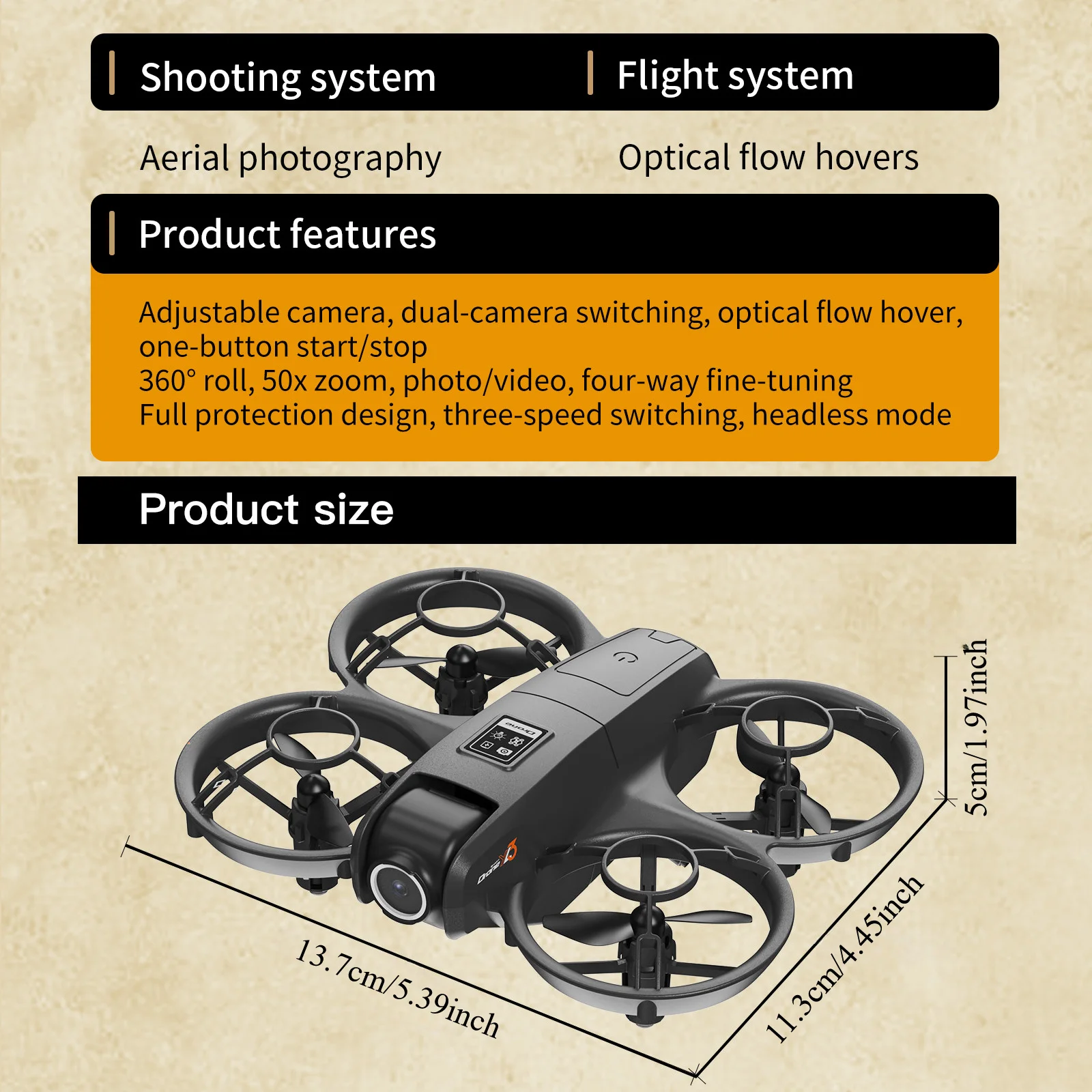 Drone de voyage pliable YL3, c - Drone Battery Case avis et prix
