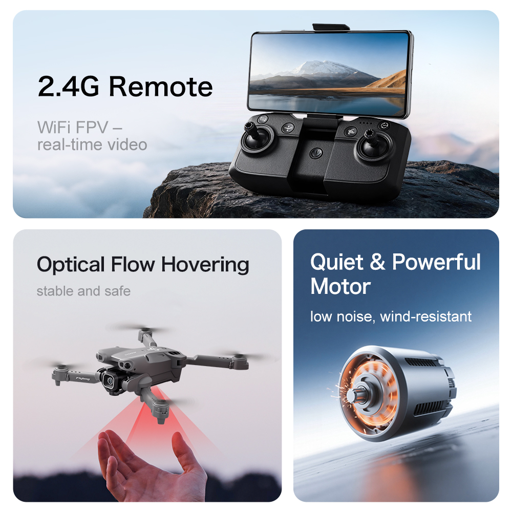 Nouveau drone GT50 8K HD avec  - Jjrc Drone X12 avis et prix