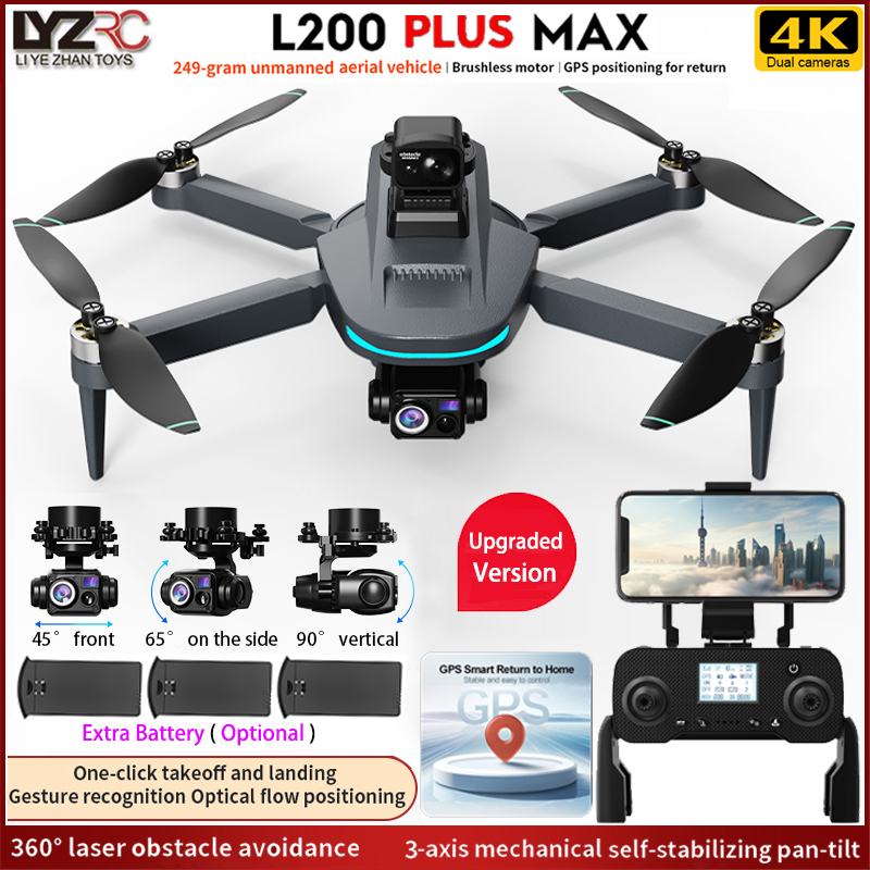 Nouveau Drone GPS L200 PLUS MA - Jjrc Drone X12 avis et prix